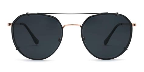 perfectly round clip on sunglasses